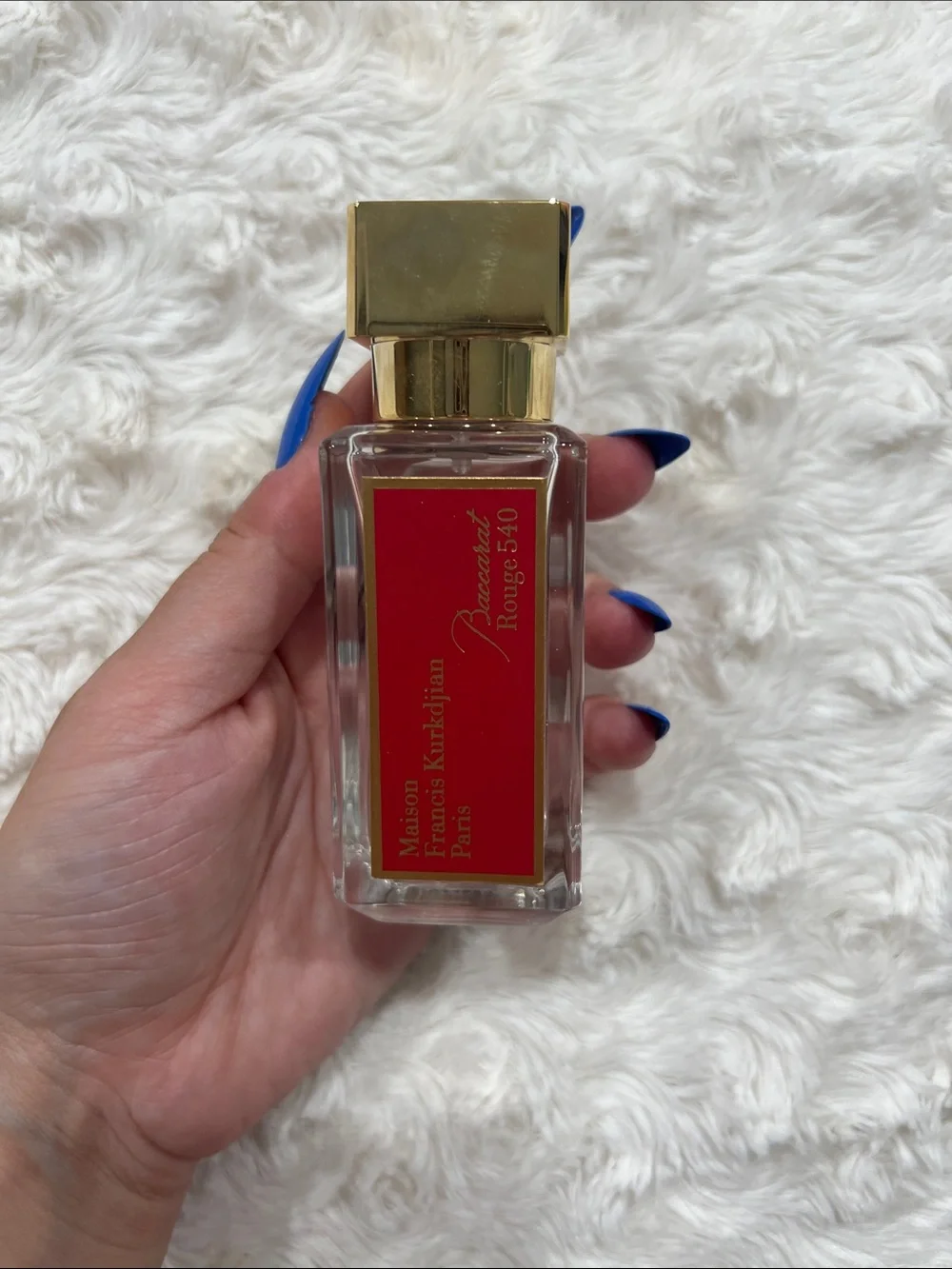 EMPTY BOTTLE Maison Francis Kurkdjian Baccarat Rouge 540 1.2oz EMPTY BOTTLE